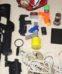 A fine selection of props.