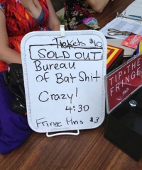 Closing day sold out more than forty minutes before show time.